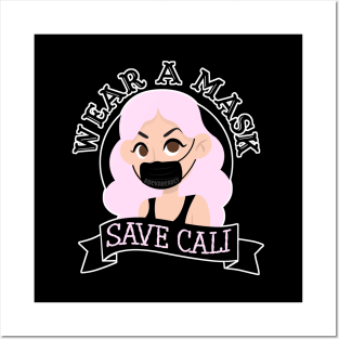 Save Cali Posters and Art